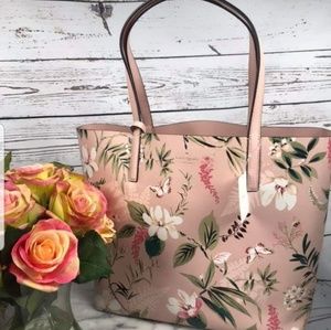 Kate Spade Mya Botanical Arch Place pink Tote bag